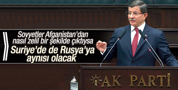 Başbakan Davutoğlu'nun grup toplantısı konuşması