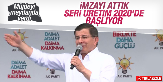 Başbakan Davutoğlu'nun Kırıkkale mitingi konuşması