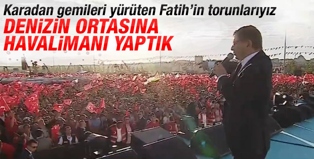Başbakan Davutoğlu'nun İstanbul'un Fethi konuşması