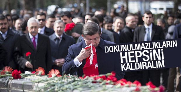 Ahmet Davutoğlu'ndan dokunulmazlıkları kaldıralım teklifi