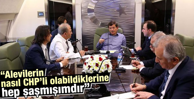 Davutoğlu: Aleviler nasıl hala CHP'li olabiliyor