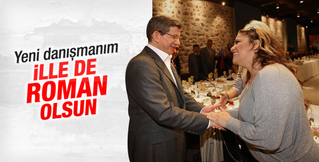 Başbakan Davutoğlu Roman temsilcilerine hitap etti