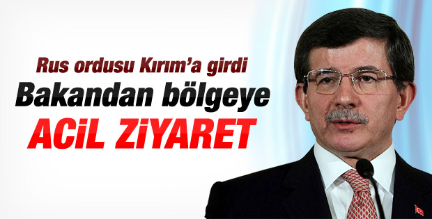 Davutoğlu'ndan sürpriz Ukrayna ziyareti