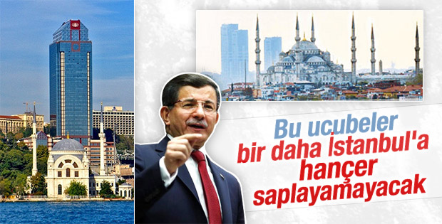 Başbakan Davutoğlu İstanbul silueti için garanti verdi
