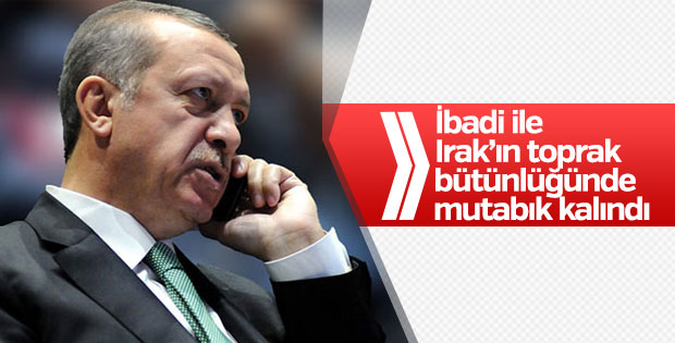 Cumhurbaşkanı Erdoğan, İbadi ile görüştü
