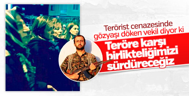 Terörist için ağlayan CHP'linin terörle mücadele sözü
