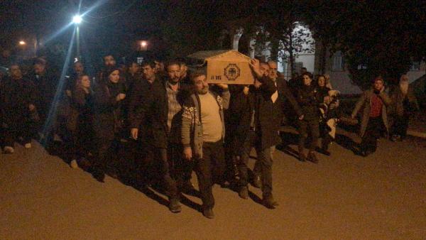 HDP'li vekiller Şırnak'ta öldürülen PKK'lının cenazesinde