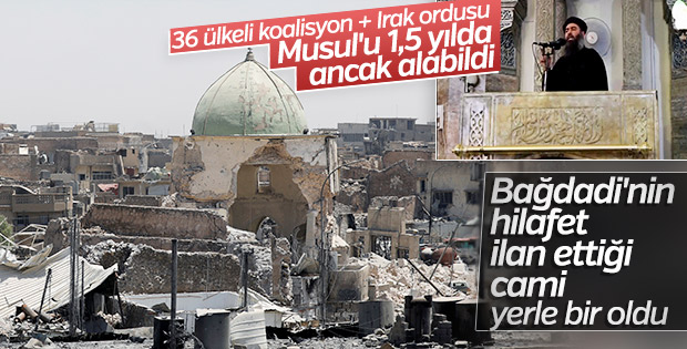 Musul'da DEAŞ'a karşı büyük darbe