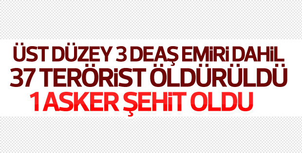 Fırat Kalkanı'nda 1 asker şehit oldu