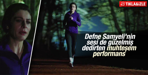 Paramparça dizisinde Defne Samyeli şarkısı