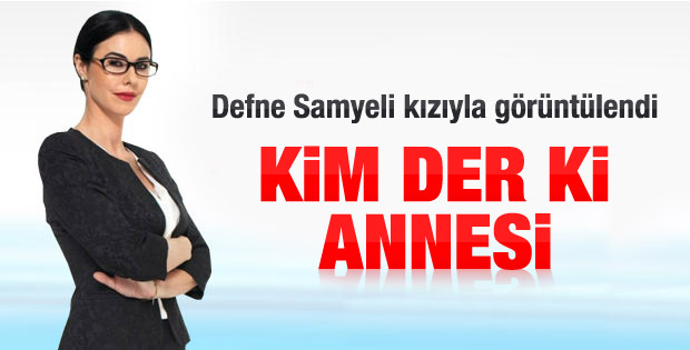 Defne Samyeli'nin kızı güzelliğiyle dikkat çekti