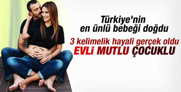 Demet Akalın doğum yaptı - izle