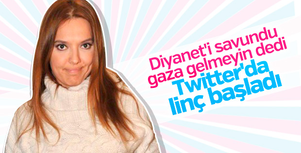 Demet Akalın'a Twitter'da Diyanet tepkileri