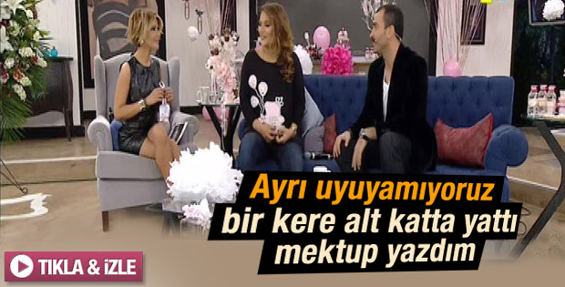Okan Kurt: Demet'le ayrı uyuyamıyoruz