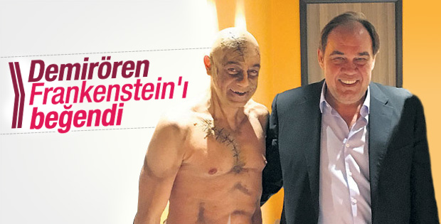 Demirören tiyatroya gitti