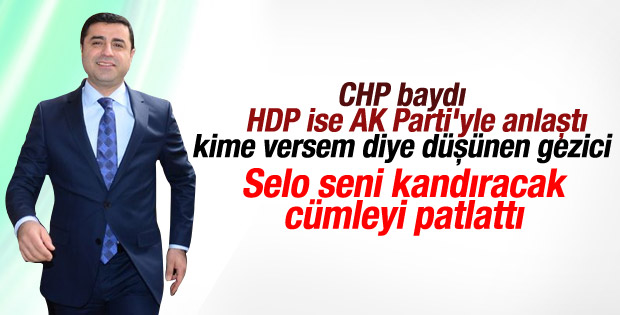 Demirtaş grup toplantısını tek cümleyle bitirdi