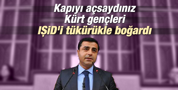 Selahattin Demirtaş'ın grup toplantısı konuşması İZLE