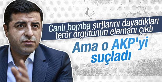Demirtaş'tan Ankara saldırısıyla ilgili açıklama
