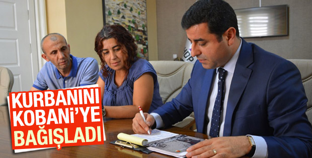 Demirtaş kurban vekaletini verdi