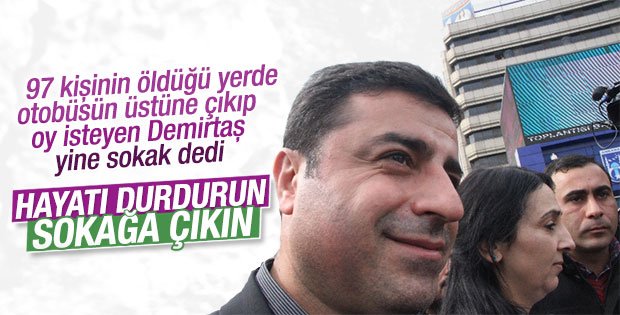HDP hayatı durdurun çağrısı yaptı