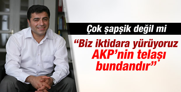 Selahattin Demirtaş'tan iktidara yürüyoruz açıklaması