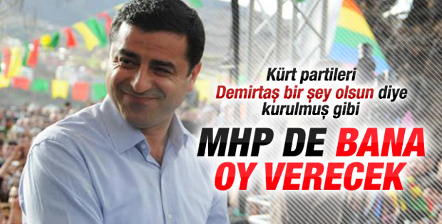 Selahattin Demirtaş: Cumhurbaşkanlığına adayım