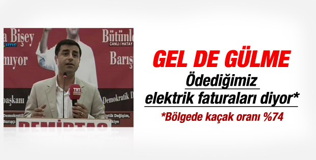 Selahattin Demirtaş'ın TRT eleştirisi güldürdü İZLE