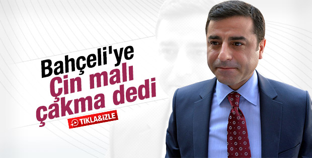 Selahattin Demirtaş: Türkiye'deki milliyetçiler Çin malı