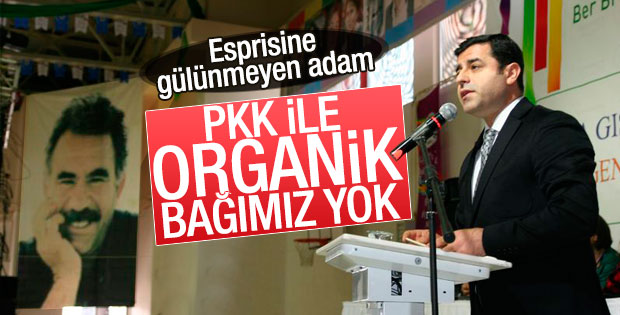 Demirtaş: PKK ile organik bağımız yok