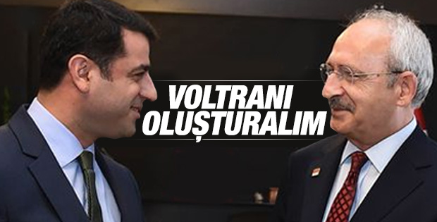 Demirtaş'tan CHP'ye koalisyon sinyalleri
