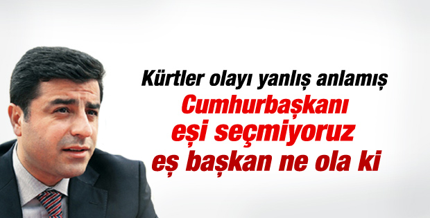 HDP seçmeni eş cumhurbaşkanı adaylarına oy verecek