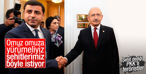Demirtaş'tan CHP'ye: Omuz omuza yürüyelim