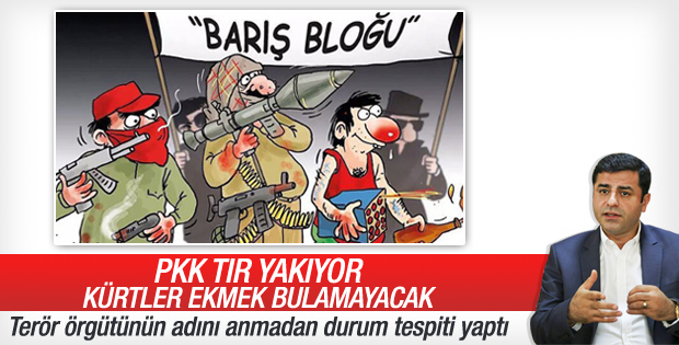 Demirtaş PKK'nın verdiği zararı itiraf etti
