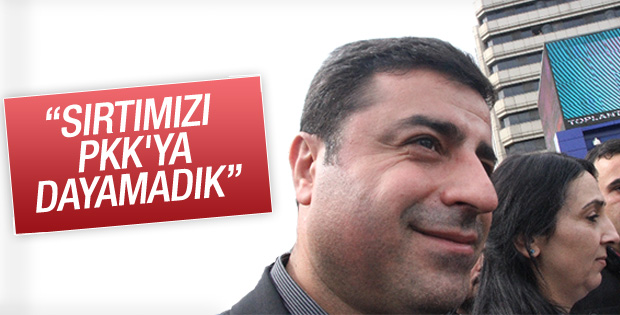 Demirtaş'tan PKK açıklaması