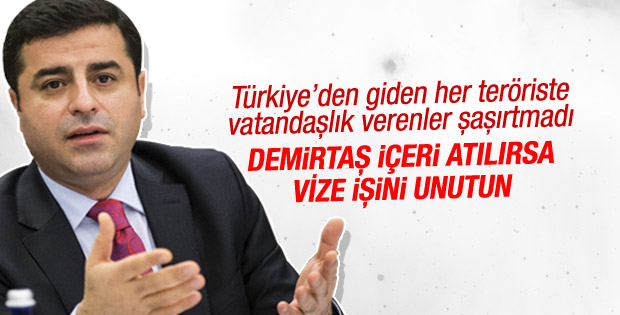 Avrupa Parlamentosu’ndan vize serbestisi için HDP şartı