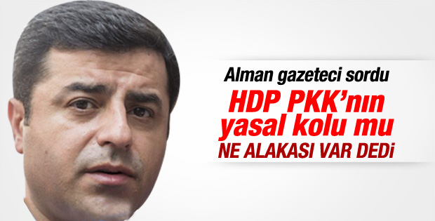 Demirtaş: PKK bizi temsil etmiyor