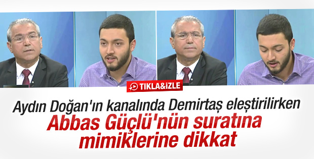 Demirtaş eleştirilirken zor duruma düşen Abbas Güçlü