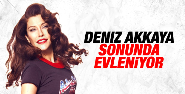 Deniz Akkaya ile Murat Varol evleniyor