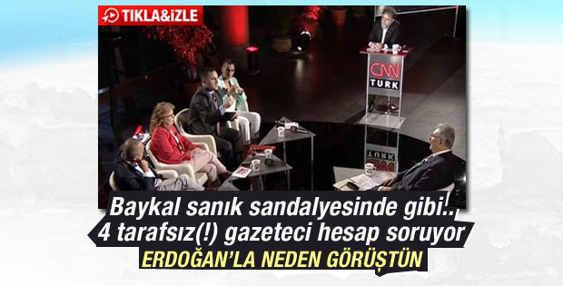 Deniz Baykal Erdoğan ile görüşmesini anlattı