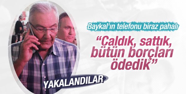 Deniz Baykal'ın telefonunu çalanlar yakalandı