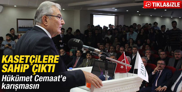 Deniz Baykal Cemaat okullarına sahip çıktı