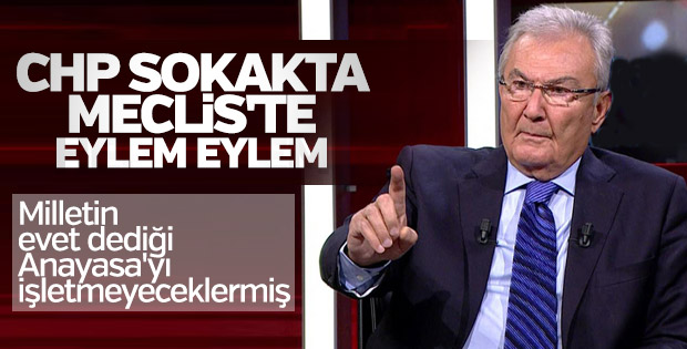 Deniz Baykal'dan Meclis'i çalıştırmayacağız açıklaması