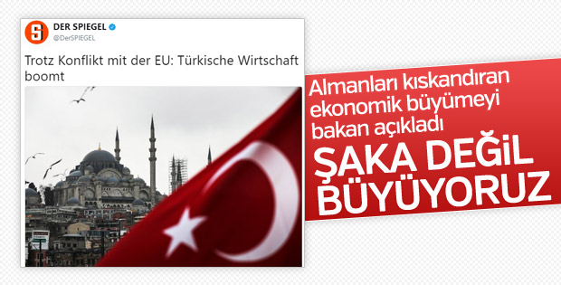 Bakan Tüfenkci: Şaka yapmıyoruz Türkiye büyüyor