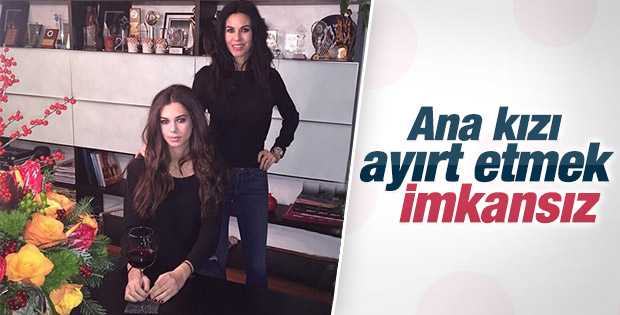 Deren Talu aynı annesi Defne Samyeli
