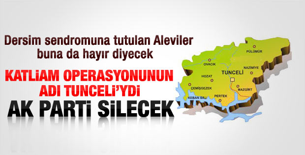 Başbakan'dan Tunceli yerine Dersim sürprizi