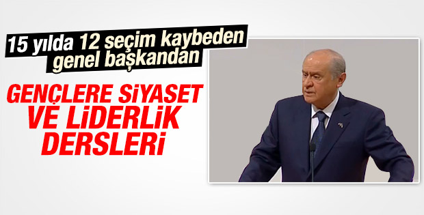 Devlet Bahçeli Ankara'da konuştu