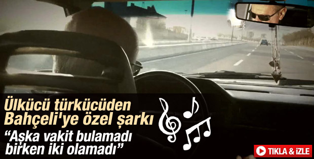Mustafa Yıldızdoğan'dan Bahçeli'ye özel şarkı İZLE