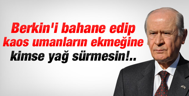 Devlet Bahçeli'den Berkin Elvan mesajları