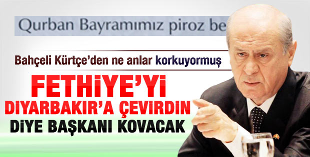 Bahçeli: Fethiye Belediye Başkanı ihraç edilecek