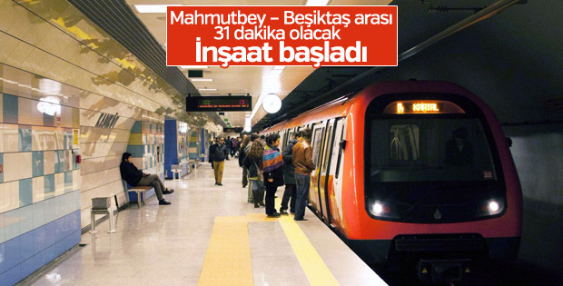 Mahmutbey-Esenyurt Metro Hattı'nda çalışmalar başladı